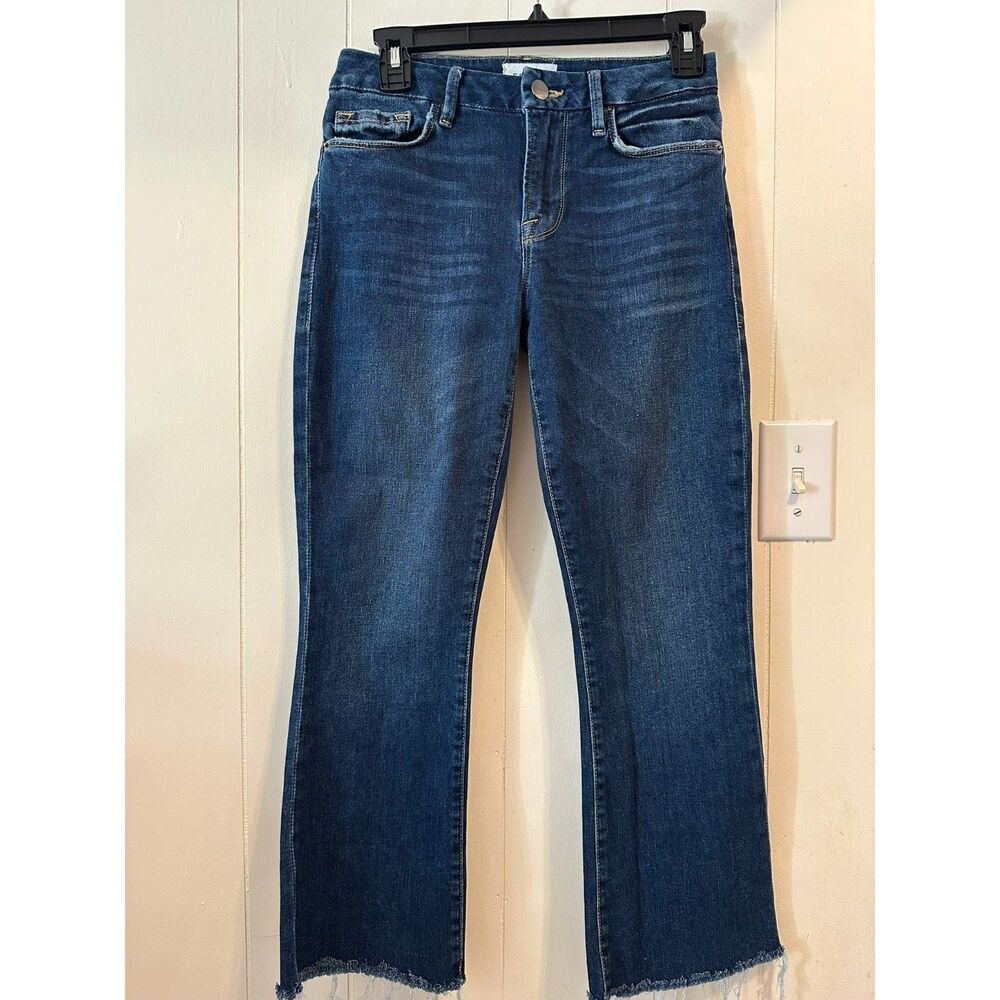 FRAME Denim Le Crop Mini Boot Jean Size 25